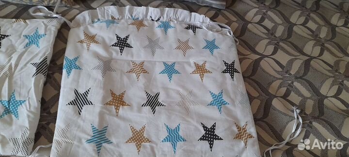 Бортики в детскую кроватку бу