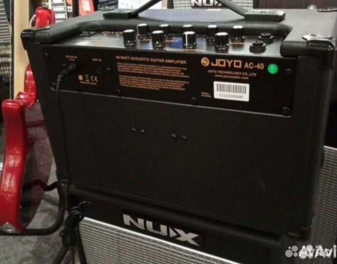 Комбоусилитель Joyo 40Вт аккум, для электроакустик