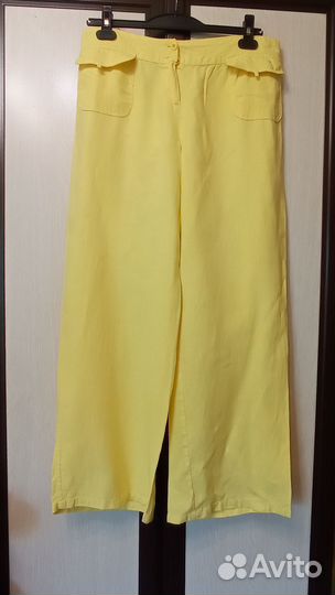 Льняные брюки,юбки, кофты размер 46, 52