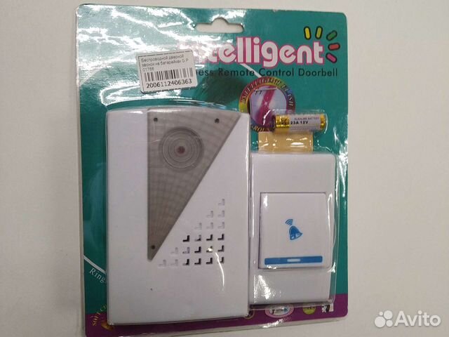 Беспроводной Дверной Звонок На Батарейках и от сет