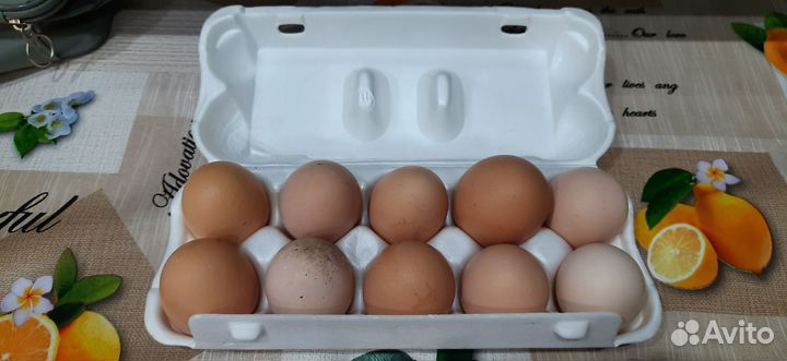 Деревенские яйца