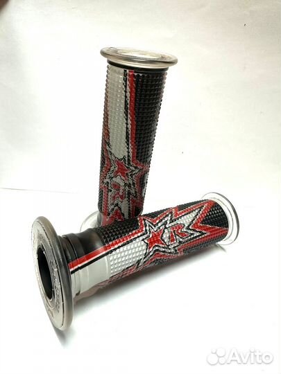 Harris ручки руля открытые Evo R 02632/frbr красны