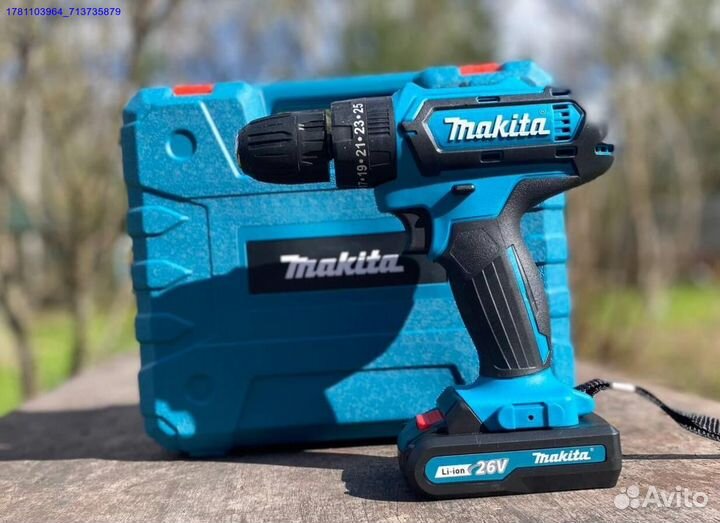 Шуруповерт Makita 26v новый