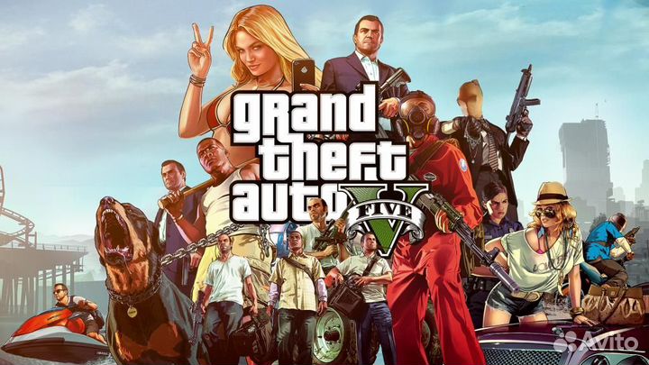 GTA: Grand Theft Auto 5 (Рус) Sony PlayStation 3