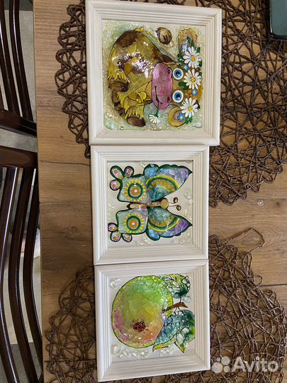 Детские картины из эпоксидной смолы