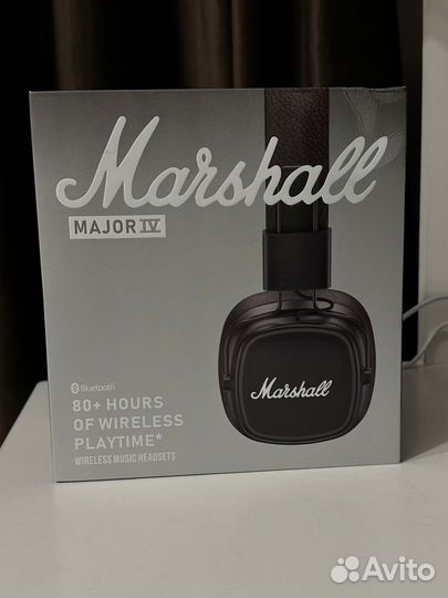 Беспроводные наушники marshall major 4 черн и кори