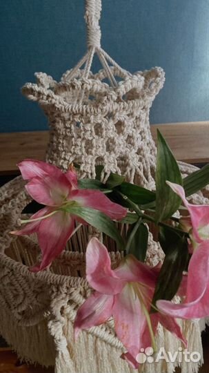 Абажур макраме