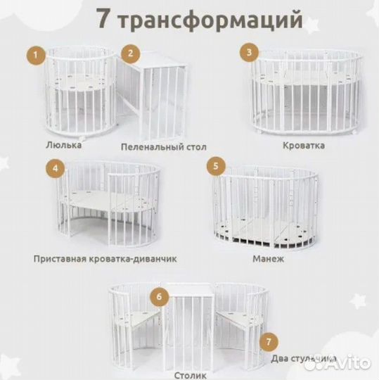 Кроватки для новорожденных