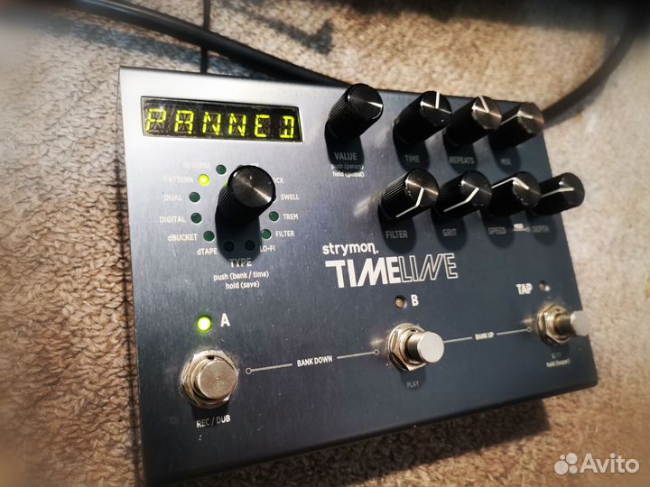 Strymon Timeline + multiswitch + trs + usb-midi