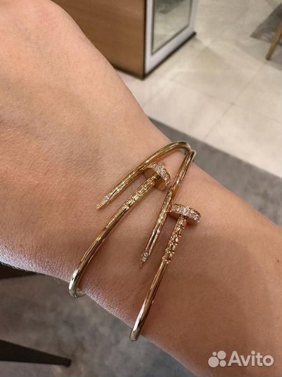 Золотой браслет cartier