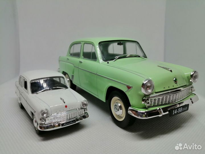 Модель Москвич-403 в масштабе 1:24