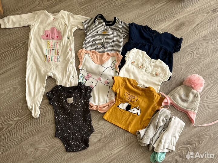 Одежда для девочки размер 68