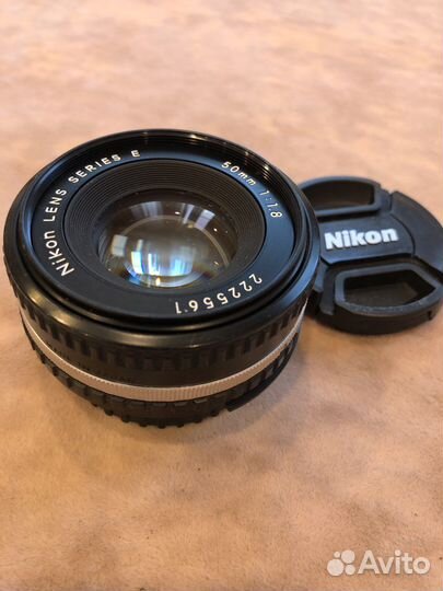Объектив nikon 50mm 1.8 E ai