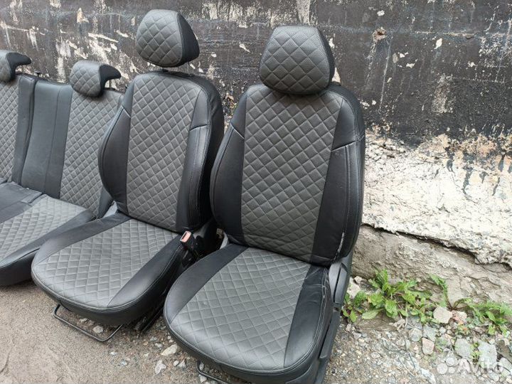 Чехлы на сиденья Hyundai Solaris Kia Rio