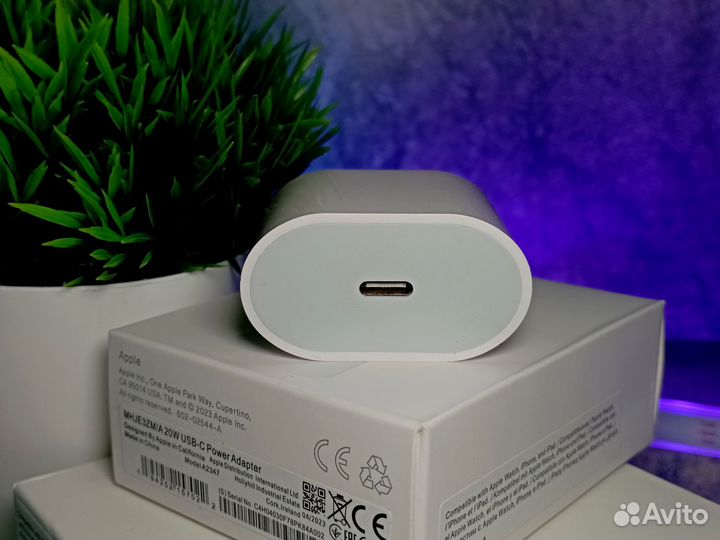 Блок питания apple 20w