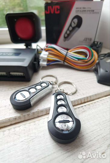 Сигнализация JVC для автомобилей