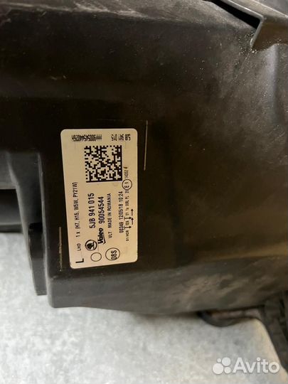 Фара Skoda rapid 1