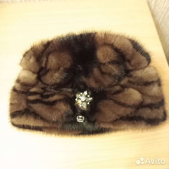 Шапка норковая