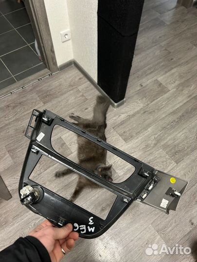 Рамка для магнитолы 1 din Renault Fluence/Megane 3