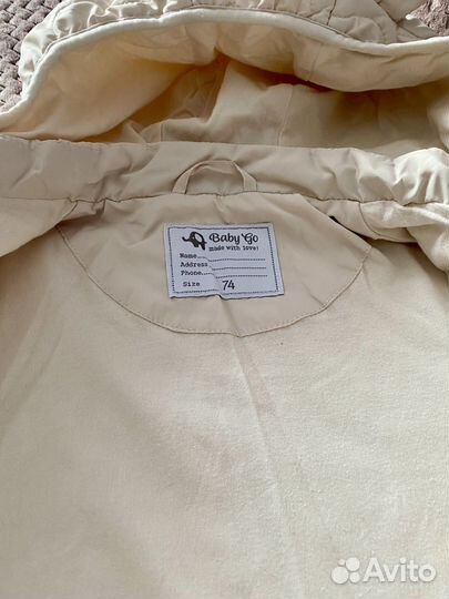 Комбинезон демисезонный 68-74