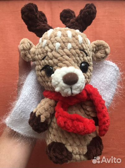 Мягкая игрушка подарок Оленёнок