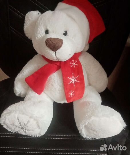 Игрушка мягкая. Белый Медведь. Германия. Новый