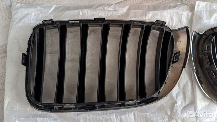 Решётка радиатора бмв X3 (BMW f25) рестайлинг