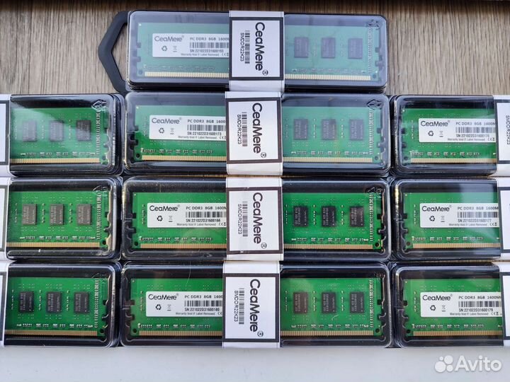 Новая RAM DDR3 / ddr3l 8Gb 1600Mhz Hynix / Samsung