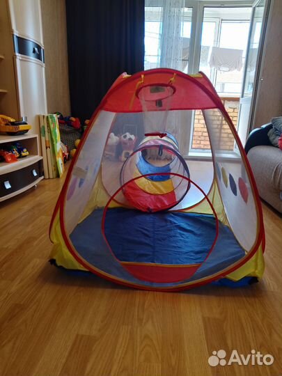 Игровой тоннель с палаткой