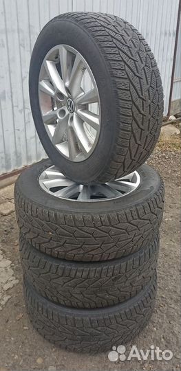 Зимние колёса на VW touareg R18 5/130