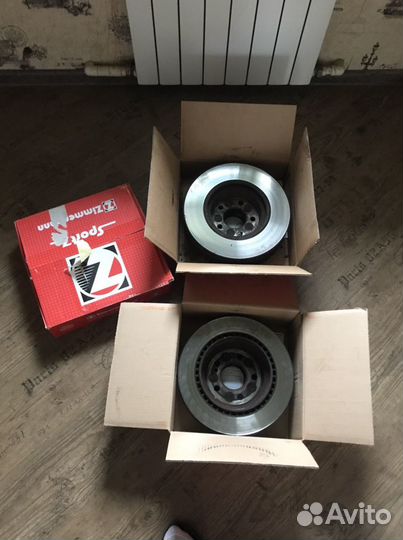 Диски тормозные на mercedes E класса