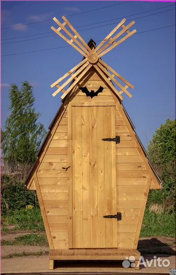 Дачный туалет с установкой BLU779