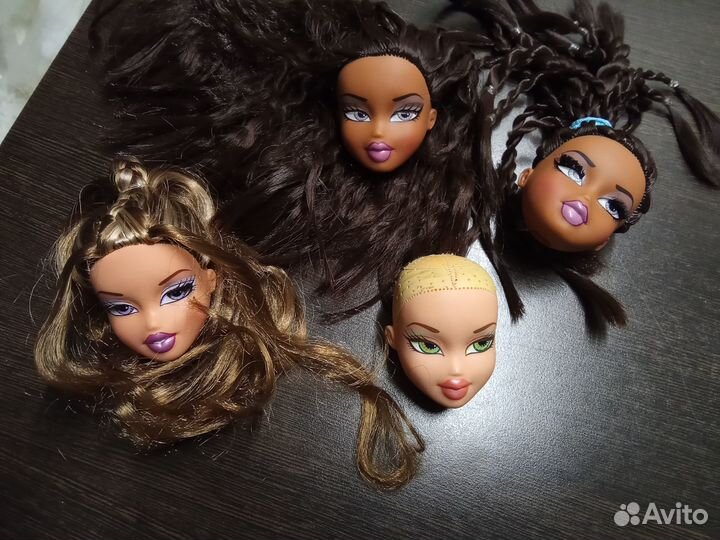 Головы кукол bratz