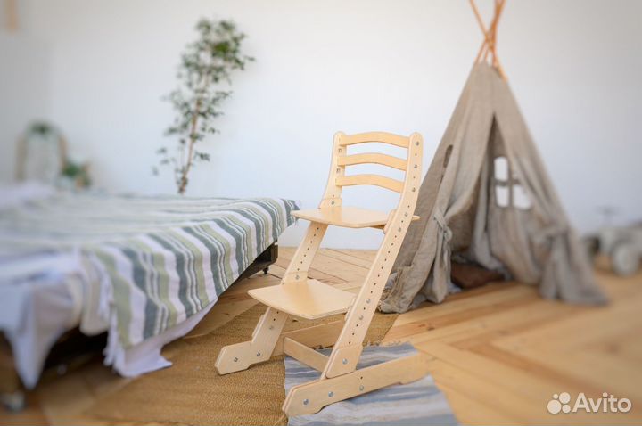Растущий стул складной