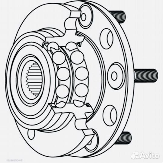 Skoda Octavia II Ступицы