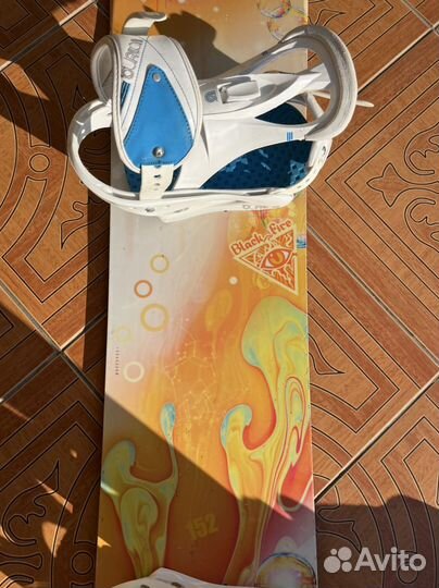 Сноуборд 152 bf и крепления burton