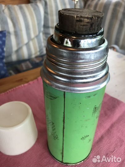Термос ретро СССР (Сказка о рыбаке и рыбке)
