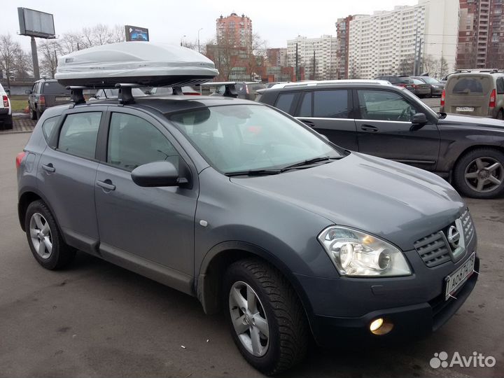 Автобокс ED Магнум 330 л на Nissan Qashqai