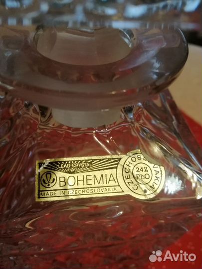 Штоф хрустальный