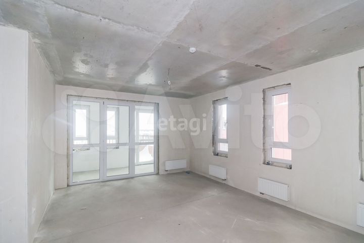 2-к. квартира, 60,7 м², 6/17 эт.