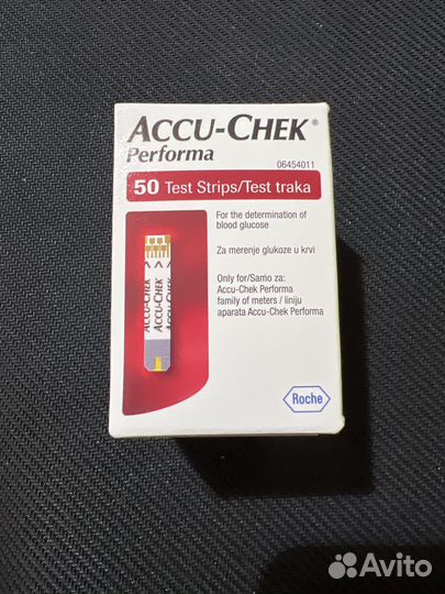 Тест полоски акку чек перформа 50 шт