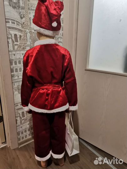 Новогодний костюм мороза санты