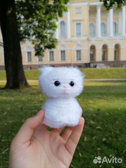 Вязаный котик