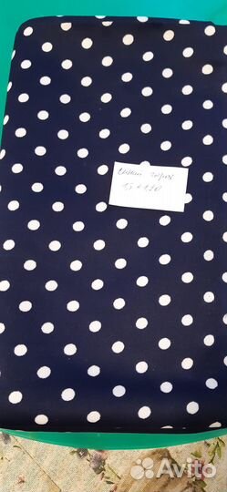 Отрезы разных плательных тканей