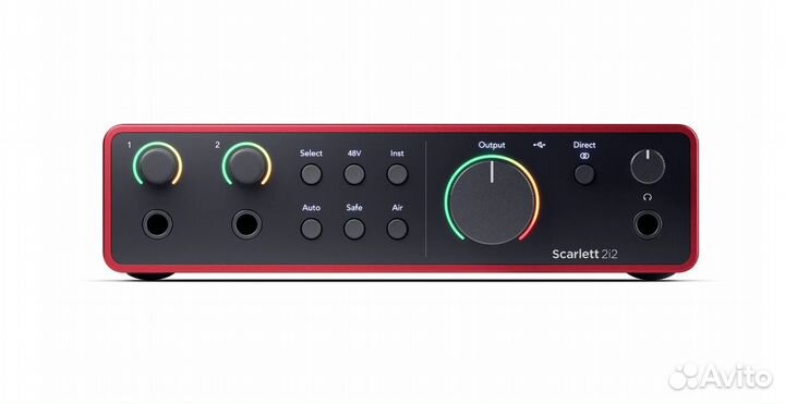 Focusrite Scarlett 2i2 4th Gen (Новый)