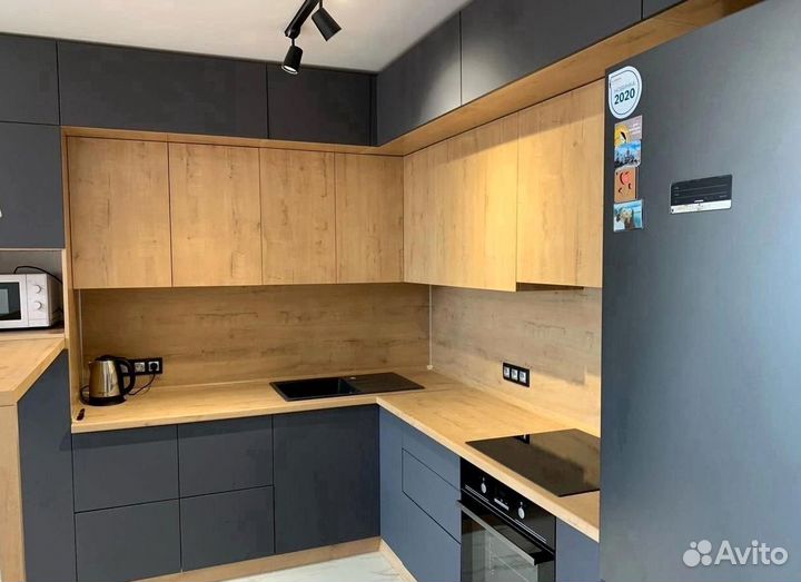 Современная кухня на заказ мдф фасады