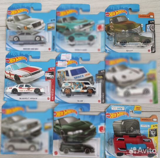 Hot Wheels короткий блистер