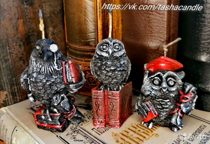 Набор свечей из натур пчелиного воска