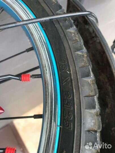 Детский велосипед 18 колеса