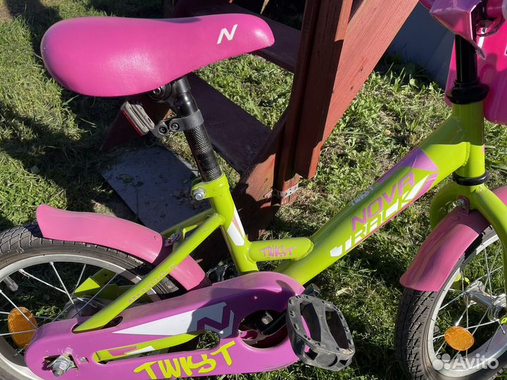 Велосипед детский для девочки Novatrack